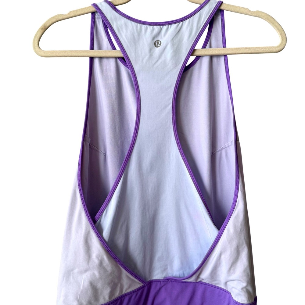 Lululemon Blissed Out Dress‎ | Lilac Purple | Size 6 | Rare Tennis Pickleball - Picture 6 of 6